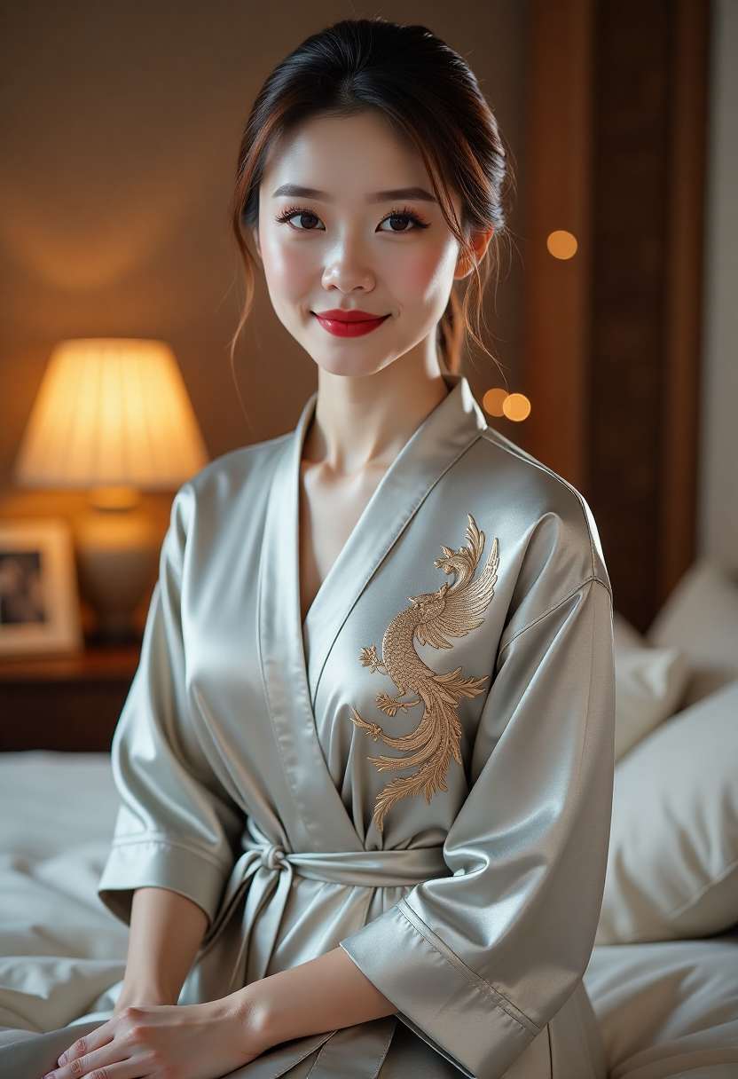 林澄与街坊核对生成画面